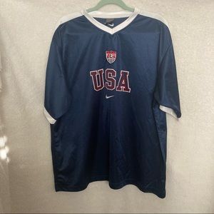Mens Vintage USA Soccer Jersey||XL